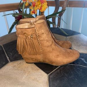 IMPO Gallia Kids Brown Booties Size 5.5